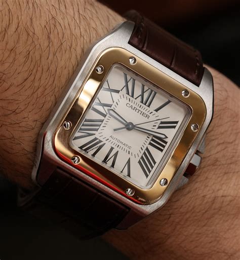 cartier santos wrist watch